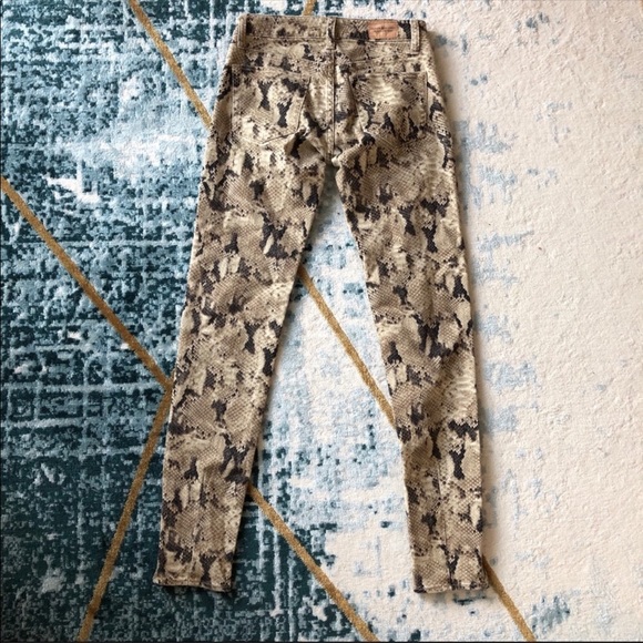 RALPH LAUREN SKINNY ANIMAL SNEAK PRINT JEANS - Picture 4 of 7